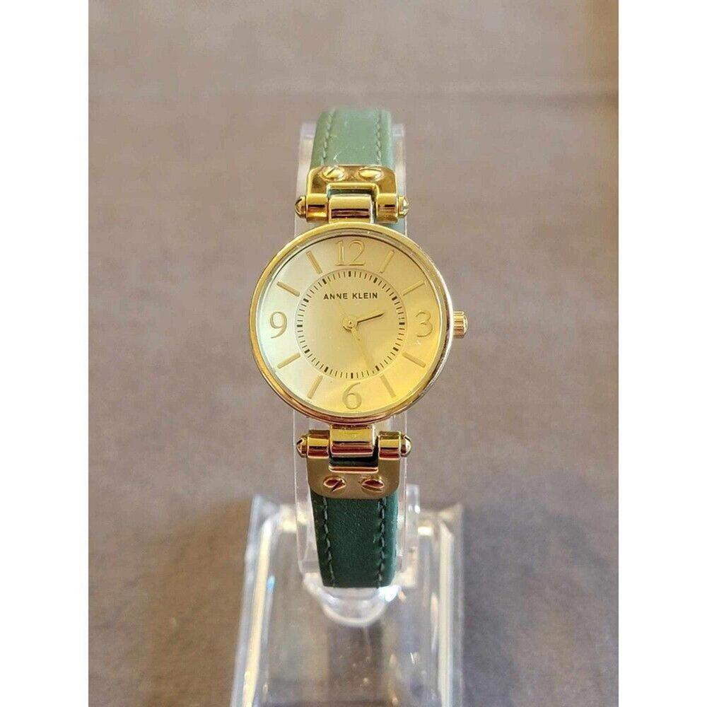 Anne Klein Women's Leather Strap Watch ***Needs Battery***